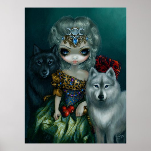 ループガロウラグランデプレトレスアートプリントウルフ ポスター (正面)