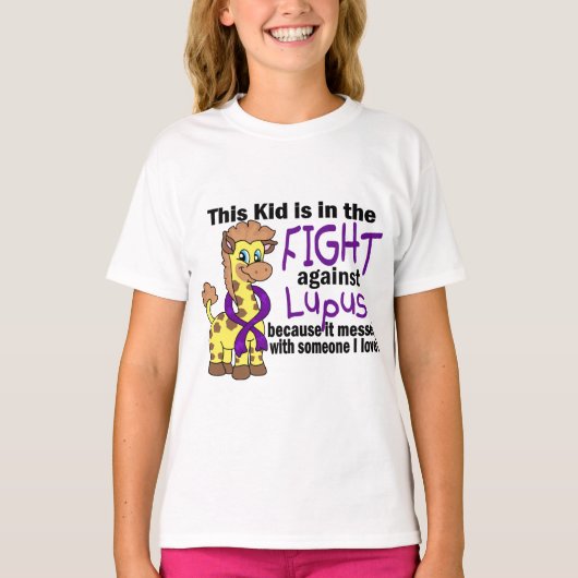 ループスとの戦いにおける子ども Tシャツ (正面)