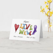 ループスの認識度 カード (黄色い花)