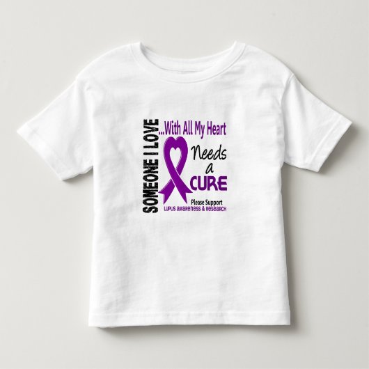 ループスは治療3を必要とします トドラーTシャツ (正面)
