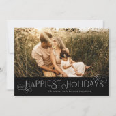 ループデループの花飾り付き写真タイプ シーズンカード (正面)