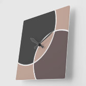 ループ円 スクエア壁時計 (傾斜)