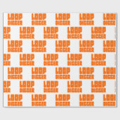 ループ掘り ラッピングペーパー (フラット)