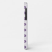 ループ線 – 紫色の紫の紫のグラデーション電話ケース Case-Mate iPhoneケース (裏面/左)