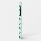 ループ線 – 緑のグラデーション電話ケース Case-Mate iPhoneケース (裏面/左)