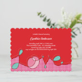 ループLOVEプレイズクラフトシックブライダルシャワーパーティー 招待状 (スタンド正面)