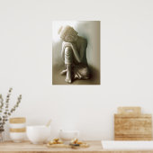 ルーヘンダー仏 ポスター (キッチン)