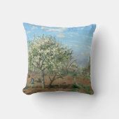 ルーベシエンヌカミーユピサロ開花オーチャード クッション (正面)