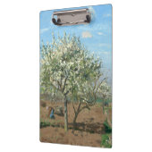 ルーベシエンヌカミーユピサロ開花オーチャード クリップボード (左)