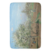 ルーベシエンヌカミーユピサロ開花オーチャード バスマット (正面縦)