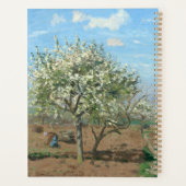 ルーベシエンヌカミーユピサロ開花オーチャード プランナー手帳 (裏面)