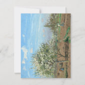 ルーベシエンヌカミーユピサロ開花オーチャード 出欠カード (正面)