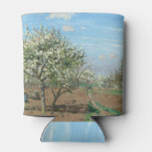 ルーベシエンヌカミーユピサロ開花オーチャード 缶クーラー (裏面)