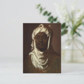 ルーベンスのターバンを着たアフリカ人の頭 ポストカード (スタンド正面)