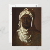 ルーベンスのターバンを着たアフリカ人の頭 ポストカード (正面/裏面)