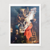 ルーベンスの十字架からの降下 ポストカード (正面)