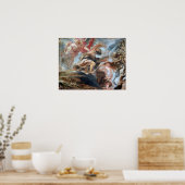 ルーベンス – エデンの園から追放 ポスター (キッチン)