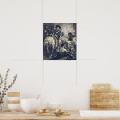 ルーベンス – セント・マーティン彼のマントを分割 ポスター (キッチン)