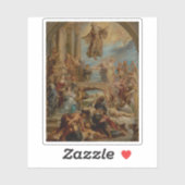 ルーベンス – パオラの聖フランシスの奇跡 シール (シート)