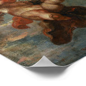 ルーベンス – ピュッティ – 天井装飾 ポスター (角)