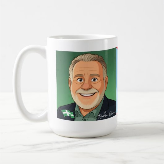 ルーベン・ベリオス PIP総裁 コーヒーマグカップ (左)