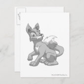 ルーペ銀 ポストカード (正面/裏面)