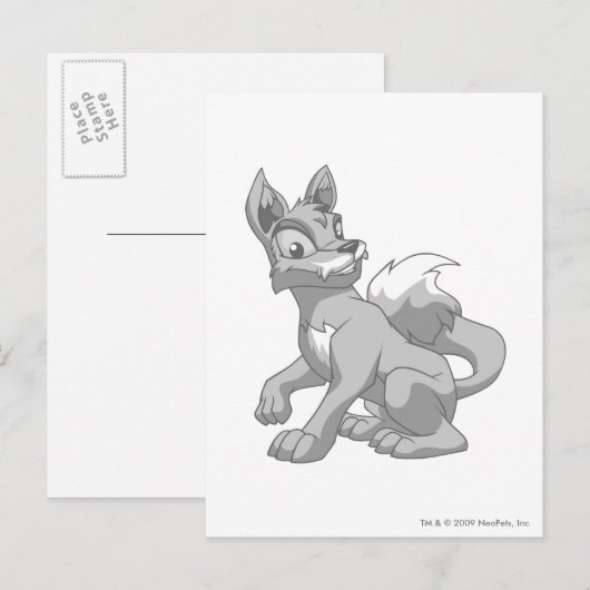 ルーペ銀 ポストカード (正面/裏面)