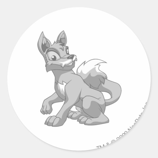 ルーペ銀 ラウンドシール (正面)