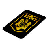 ルーマニアのエンブレム マグネット (左側)