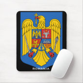 ルーマニアのコートオブアームズマウスパッド マウスパッド (マウス)