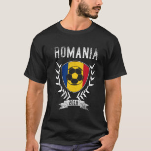 ルーマニアのサッカー2018フード付きスウェットシャツルーマニア Tシャツ