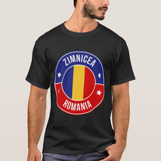 ルーマニアのジムニチェア市 Tシャツ (正面)
