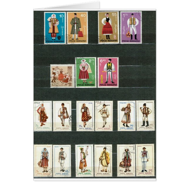 ルーマニアのフォークのコスチューム2 (正面)