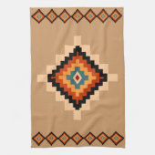 ルーマニアのモチーフ キッチンタオル (縦)