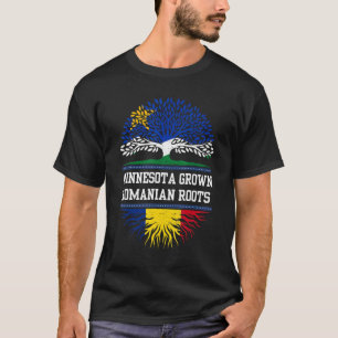 ルーマニアのルーツルーマニアで栽培されたミネソタ Tシャツ