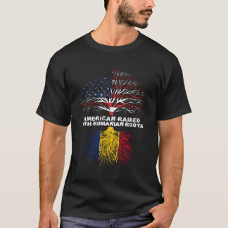 ルーマニアのルーツルーマニアで育ったアメリカ人 Tシャツ