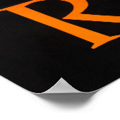 ルーマニアのヴィンテージ旅行ポスターの復元 ポスター (角)