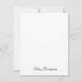 ルーマニアの公園の秋 (裏面)