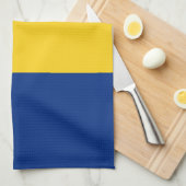 ルーマニアの国旗 キッチンタオル (四つ折り)