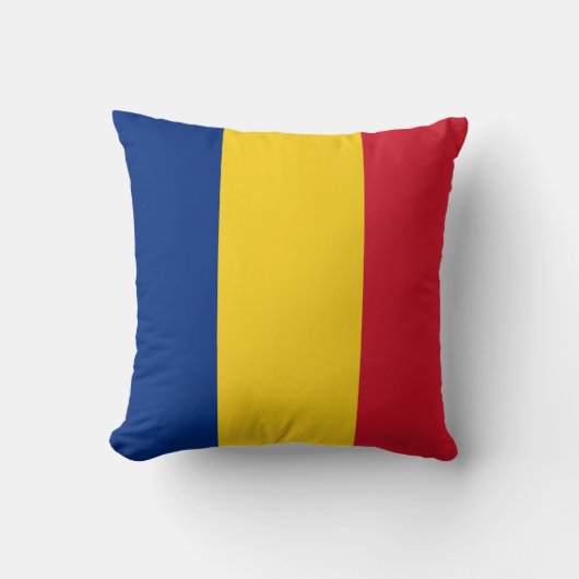 ルーマニアの国旗 クッション (正面)