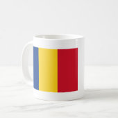 ルーマニアの国旗 コーヒーマグカップ (正面左)