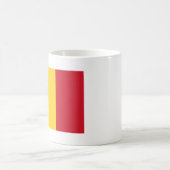 ルーマニアの国旗 コーヒーマグカップ (中央)
