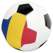 ルーマニアの国旗 サッカーボール (3/4)