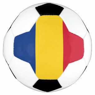 ルーマニアの国旗 サッカーボール