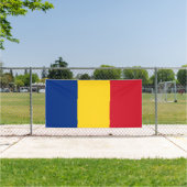 ルーマニアの国旗 横断幕 (インサイチュ)