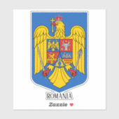 ルーマニアの愛国的な国軍服 シール (シート)