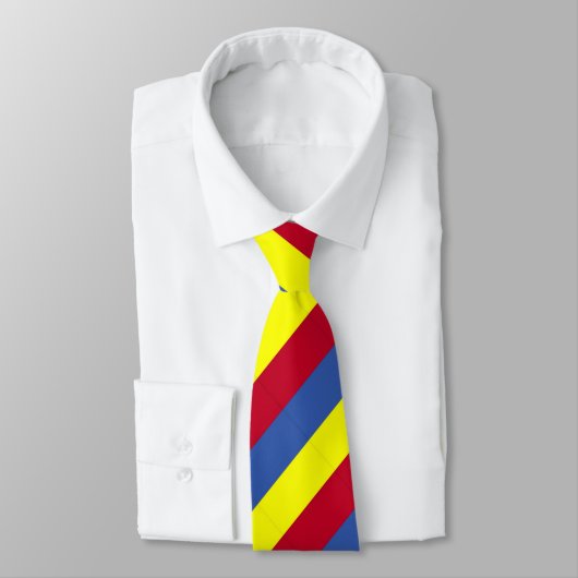ルーマニアの旗のタイ ネクタイ (タイ)