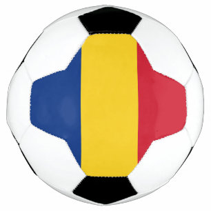 ルーマニアの旗 サッカーボール