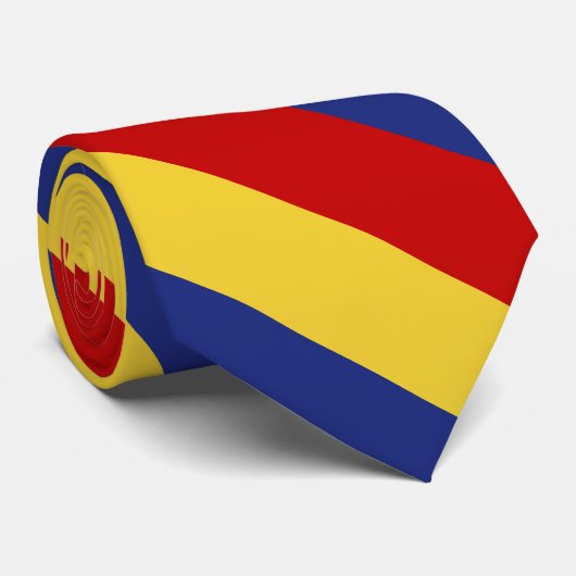 ルーマニアの旗 ネクタイ (ロール)