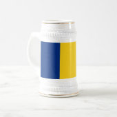 ルーマニアの旗 ビールジョッキ (正面左)